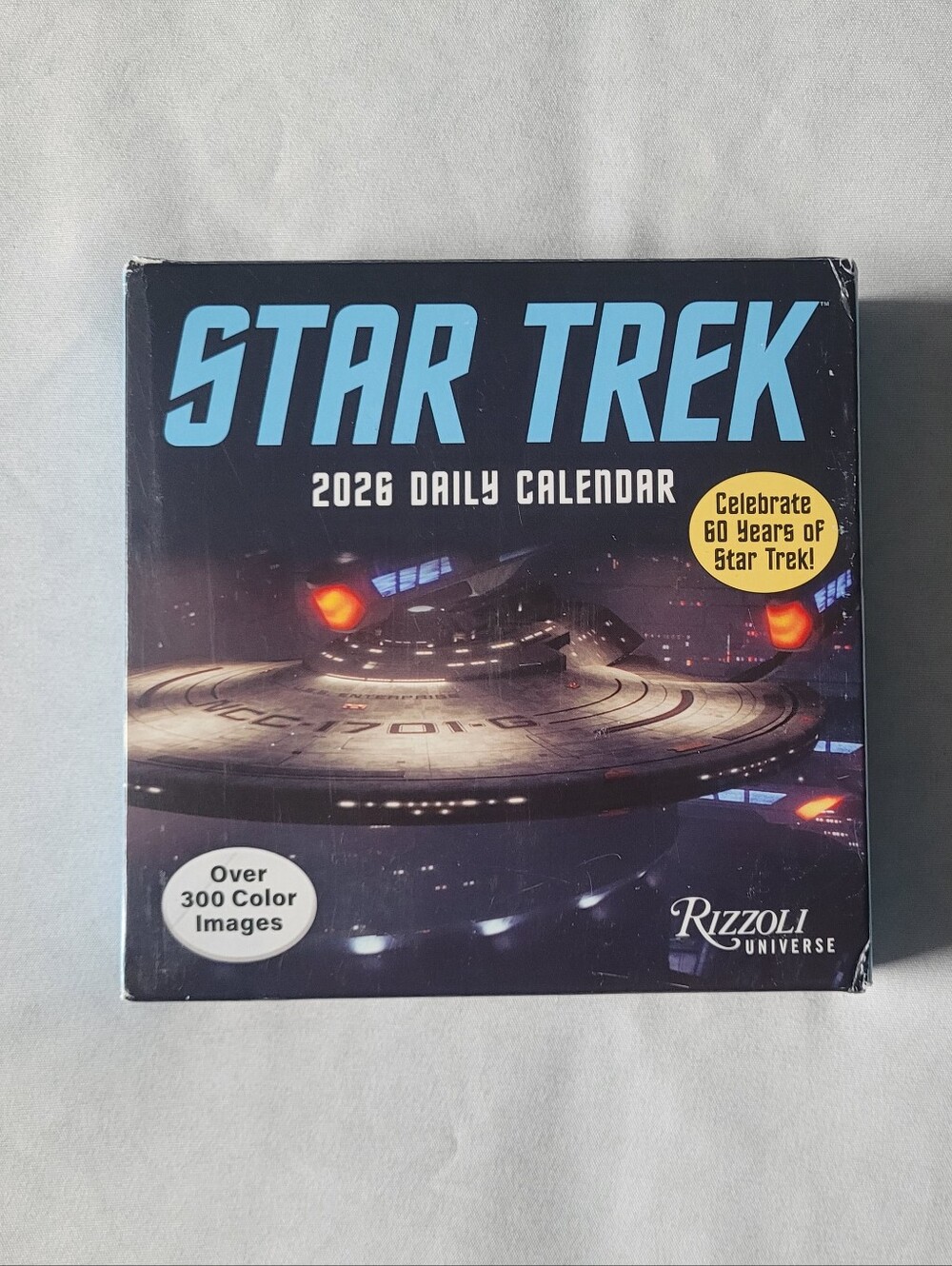 Star Trek 2026 Daily Desktop Calendar (New)